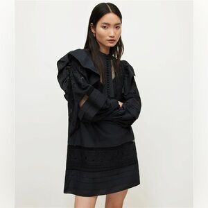 All saints embroidery dress